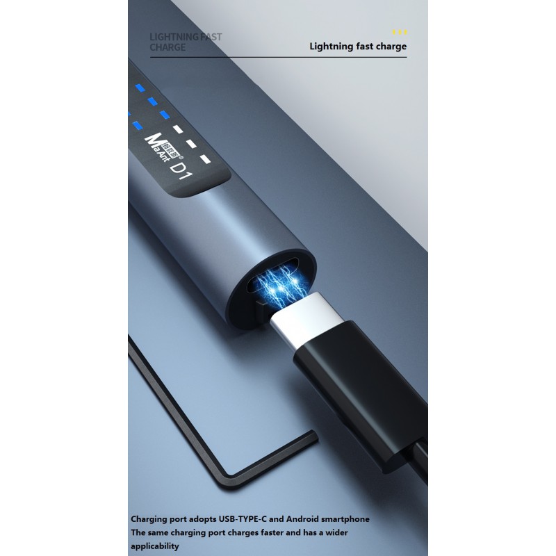 Smart Mini Rotary Pen USB Battery Recharge for 3D Printed Object