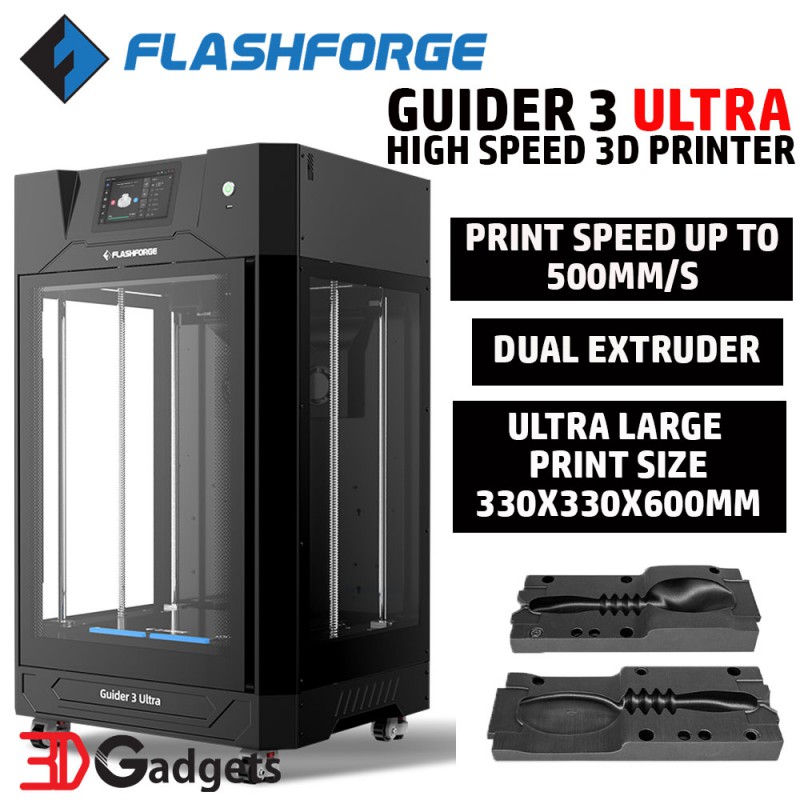 FLASHFORGE GUIDER 3 ULTRA HIGH SPEED 3D PRINTER