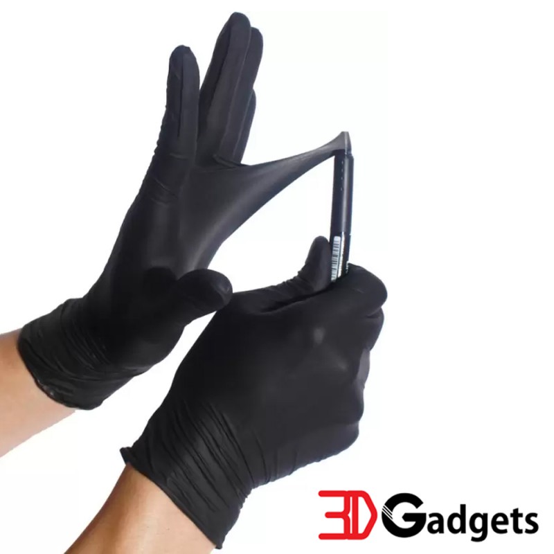Powder Free Thickened Nitrile Gloves for Resin 3D Printer Post Processing