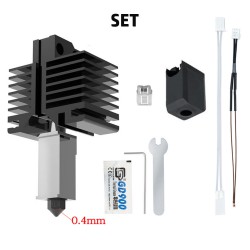 Two Trees 500℃ Upgraded Hotend Kit For Bambu Lab X1 P1P 3D Printer | Detachable | High Temperature