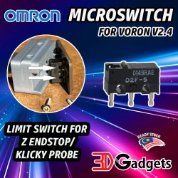 Omron Microswitch for Voron V2.4 3D Printer Klicky Probe | Z Axis Endstop