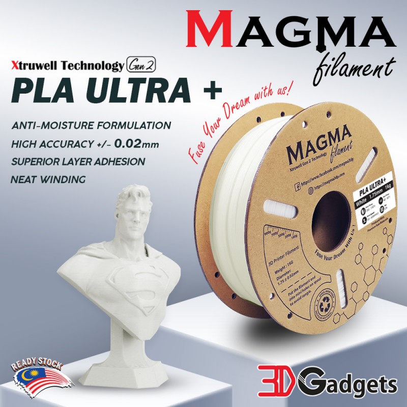 Magma PLA ULTRA+ 3D Printer Filament 1.75mm 1KG
