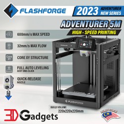 Flashforge Adventurer 5M Series | 600mm/sec 3D Printer