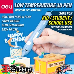 Deli 3D Pen Low Temperature...