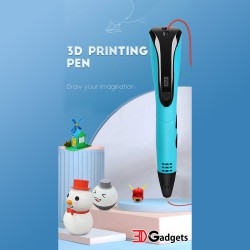2024 3D Pen with LCD Screen - Easy Temp Control/ PLA & ABS Compatible