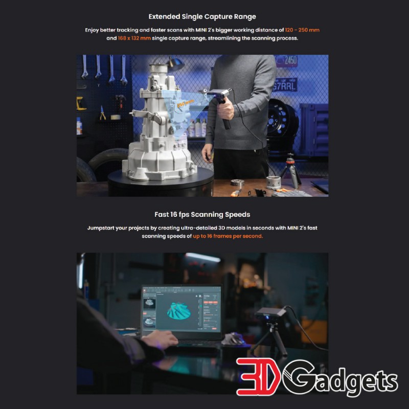 Revopoint MINI 2 - Advanced Edition 3D Scanner | 3D Gadgets Malaysia