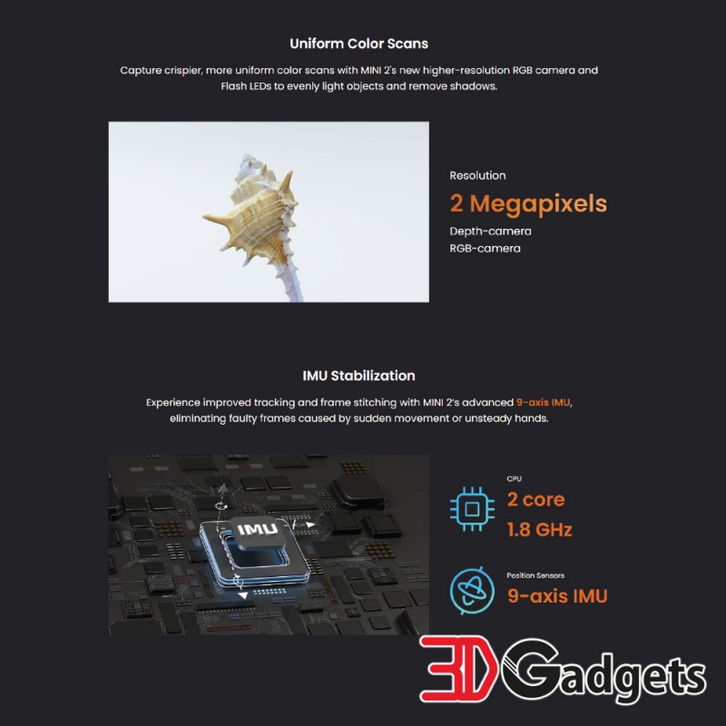Revopoint MINI 2 - Advanced Edition 3D Scanner | 3D Gadgets Malaysia