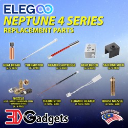 Replacement Nozzle For Elegoo Neptune 4 / 4 Pro FDM 3D Printer