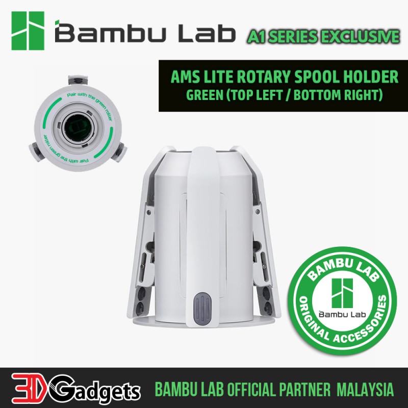 Bambu Lab A1 Series AMS Lite Rotary Spool Holder (for Top Left / Bottom Right) for 3D Printer