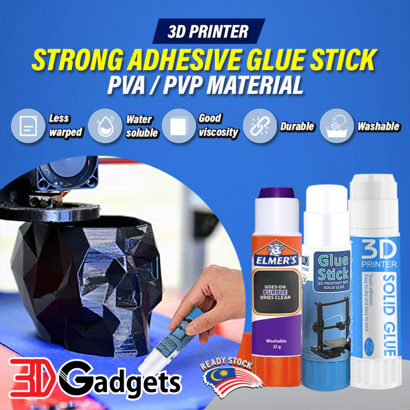 3D Printer Strong Adhesive PVA / PVP Glue Stick