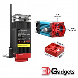 Two Trees P1 Air Assist Kit Compact Design with Adjustable Airflow rate up to 30L/min for Laser Engraver