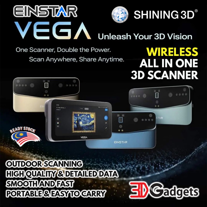 SHINING 3D Einstar Vega All in One 3D Scanner