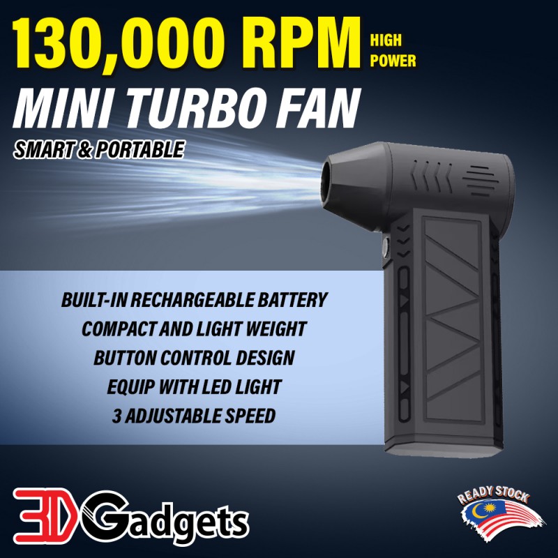 Powerful Smart MIni Turbo Fan Dust Removal