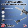 Stainless Steel Depth Gauge Digital Caliper