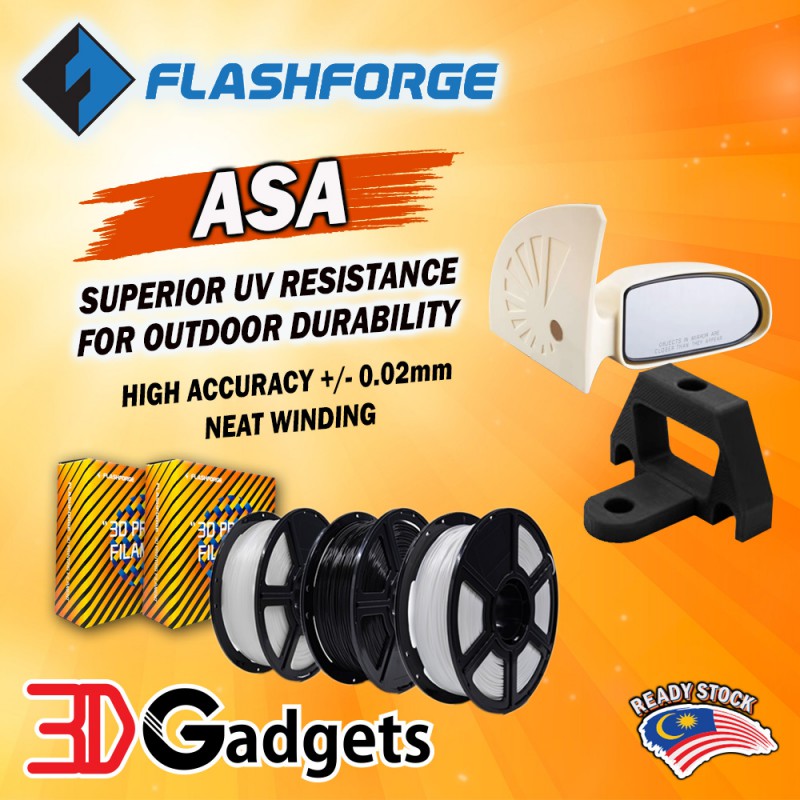 FlashForge ASA Filament 1.75mm Series