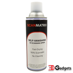 Scan Matrix Self Vanishing 3D Scanning Spray