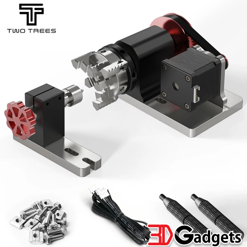 Good Image 3d Module TwoTrees 4th Axis C&C Module Kit | 3D Gadgets Malaysia
