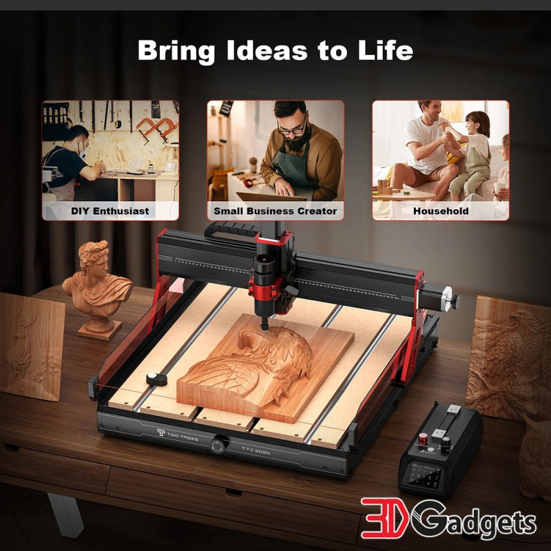 Tree Machine Cnc Two Trees TTC6050 CNC Router Machine | 3D Gadgets Malaysia