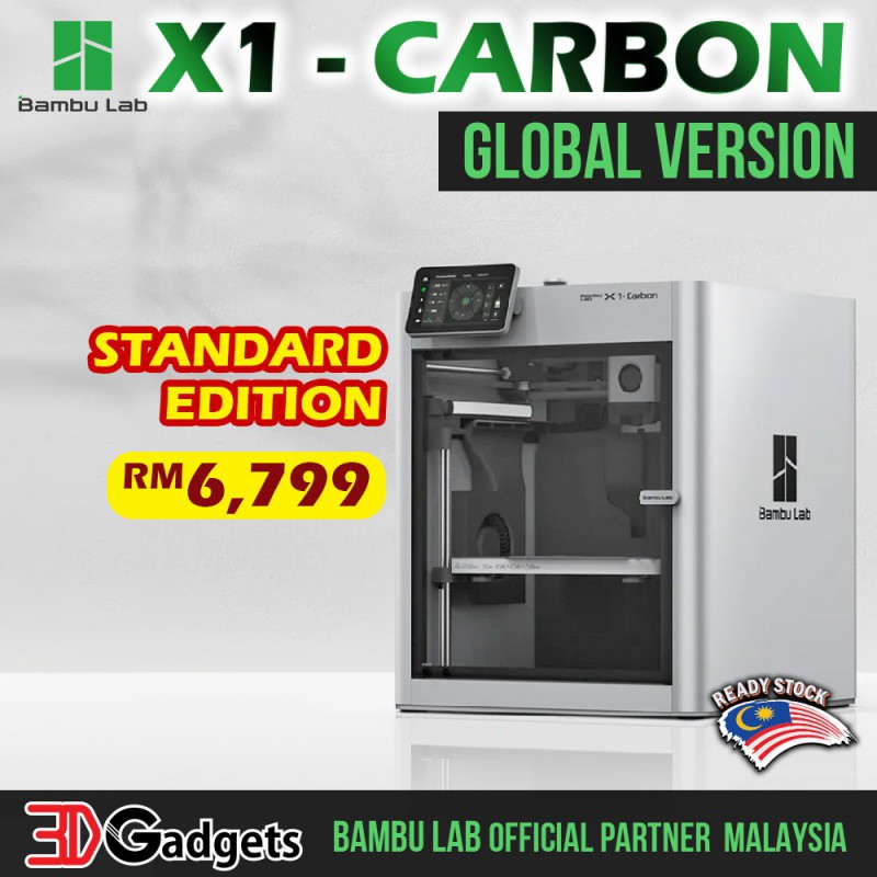 Bambu Lab X1 - Carbon / X1 - Carbon Combo AMS | 3D Gadgets Malaysia