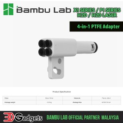 Bambu Lab 4-in-1 PTFE Adapter FDM 3D Printer