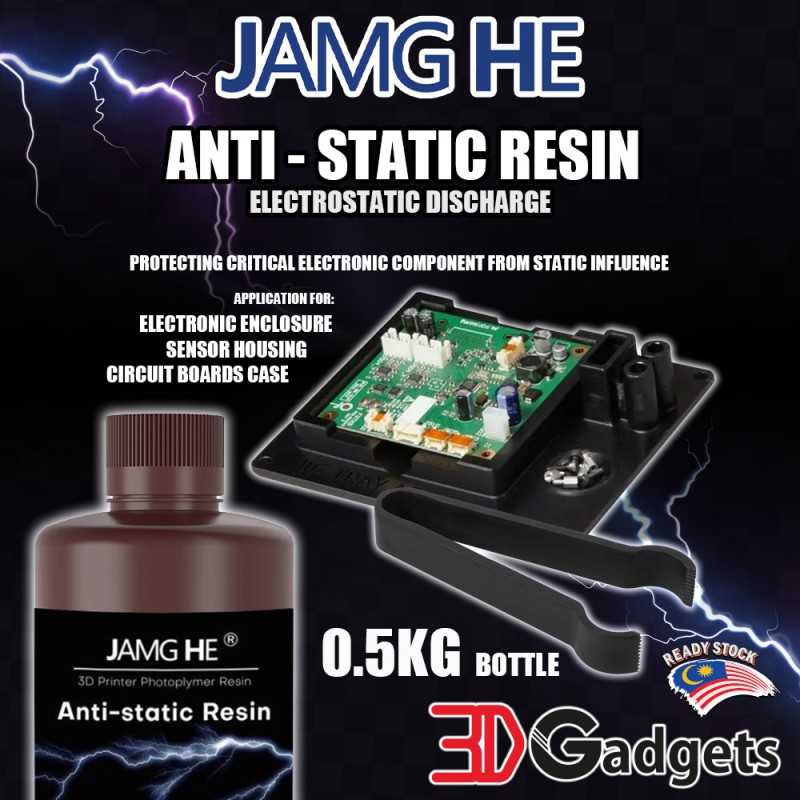 Jamg He Anti - Static Resin Photopolymer UV Resin - 0.5KG
