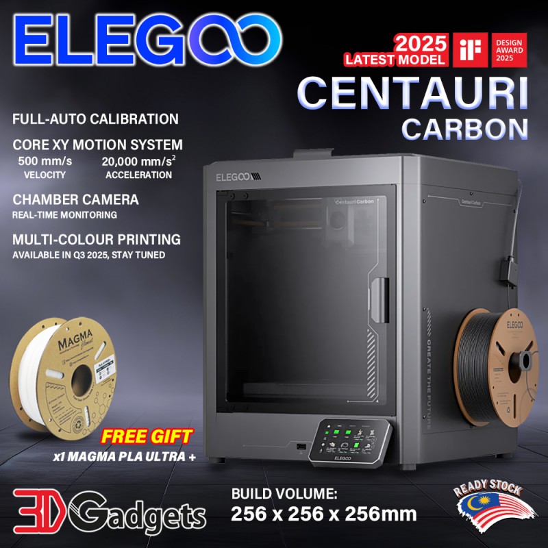 Elegoo Centauri Carbon Core XY High-Speed FDM 3D Printer