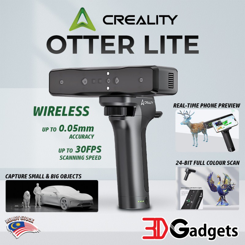 Creality Otter Lite Portable Wireless 3D Scanner