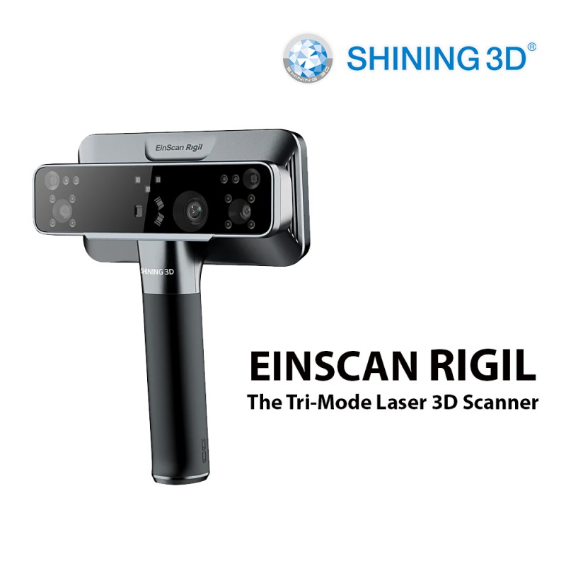 Shining 3D Einscan Rigil Series Tri-Mode Laser 3D scanner