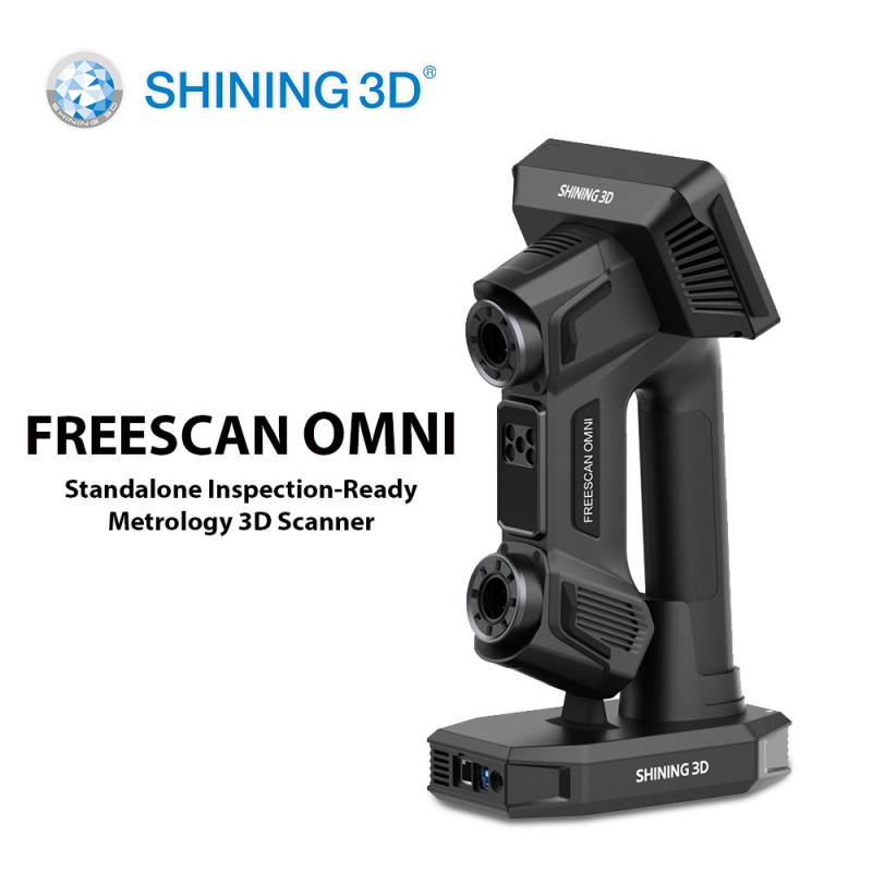 Shining 3D FreeScan Omni All-In-One Wireless Inspection Ready Metrology Laser 3D Scanner
