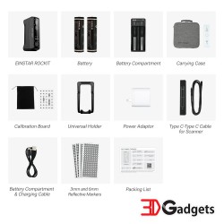 SHINING 3D EINSTAR ROCKIT WIRELESS LASER + IR VCSEL COLOR HANDHELD 3D SCANNER