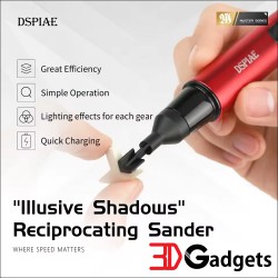 DSPIAE ES-A Reciprocating Sander for 3D Printed Object