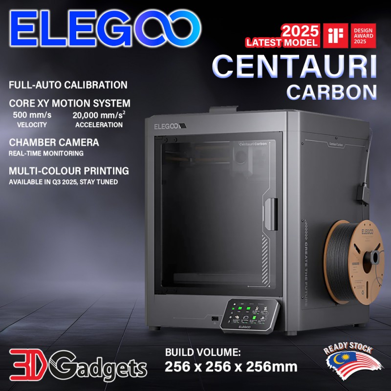 Elegoo Centauri Carbon Core XY High-Speed FDM 3D Printer