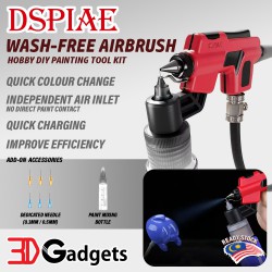 DSPIAE PT-AB Wash-Free Airbrush or 3D Printed Object