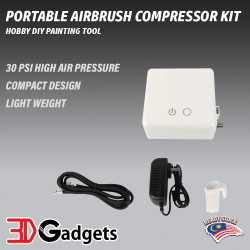 Portable Airbursh Compressor Kit