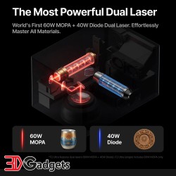 xTool F2 Ultra Dual Laser Engraver 60w MOPA & 40w DIODE