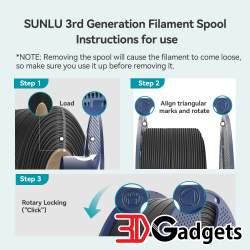 Sunlu TPU 95A FDM 3D Printer Filament 1.75mm 1kg