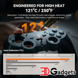 Sunlu E-PA (EASY NYLON) FDM 3D PRINTER FILAMENT 1KG