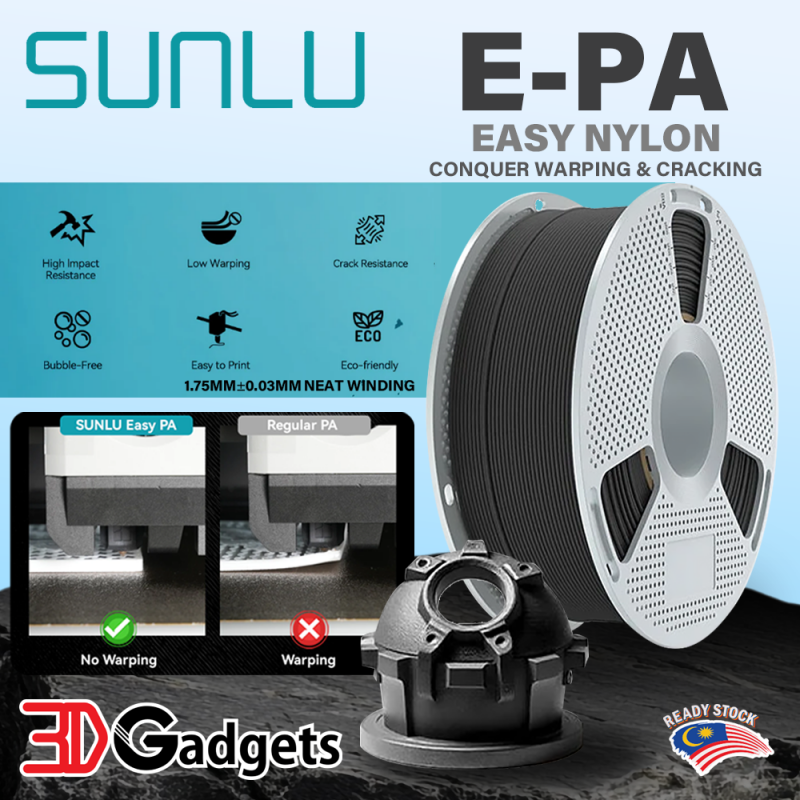 Sunlu E-PA (EASY NYLON) FDM 3D PRINTER FILAMENT 1KG