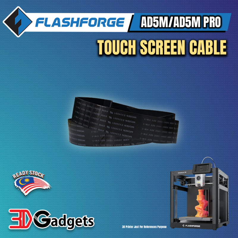 Flashforge Touch Screen Cable For Adventurer 5M series FDM 3D Printer