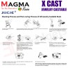 Magma x Jamghe Jewelry Castable X CAST Resin 500g for 3D Printer LCD MSLA Anycubic Elegoo Flashforge Phrozen