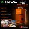 xTool F2 15W Diode + 5W IR Portable Dual Laser Engraver with 50MP Camera